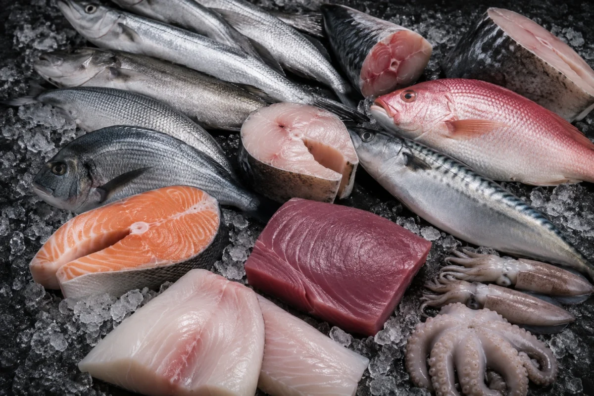 What types of fish can be cut with a bandsaw?